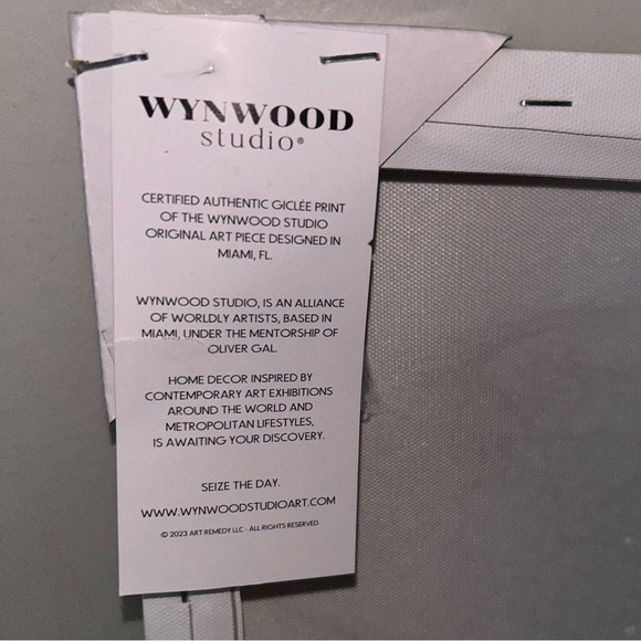 NEW! Wynwood Studio Gucci Morning Latte Canvas Wall Art 10" x 14" - Picture 2 of 3